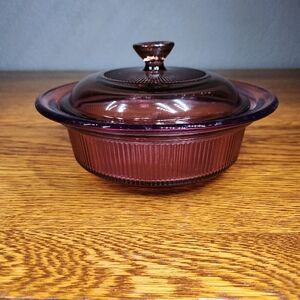 Corning Visions Ribbed Casserole V-30-B